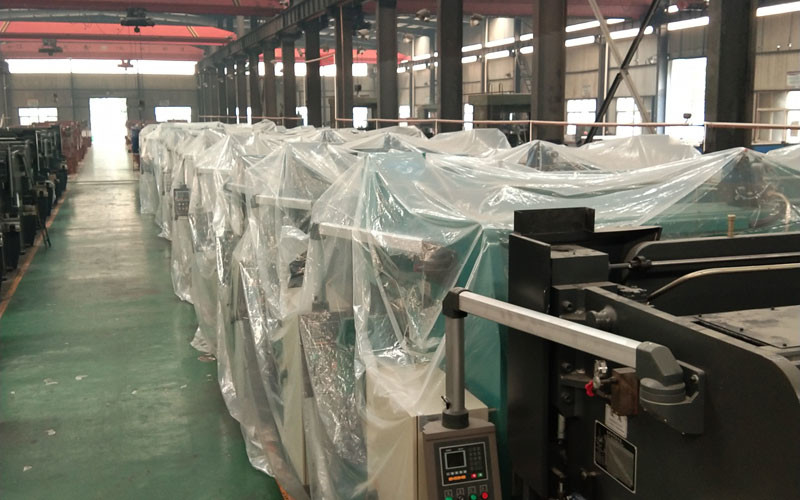 Anhui Aoxuan Heavy Industry Machine Co., Ltd. สายการผลิตของผู้ผลิต